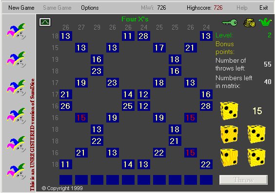 Sumdice Snapshot